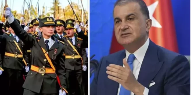 AK Parti Sözcüsü Ömer Çelik, teğmenlere hakaret edilmesini kabul edilemez olarak değerlendirdi.