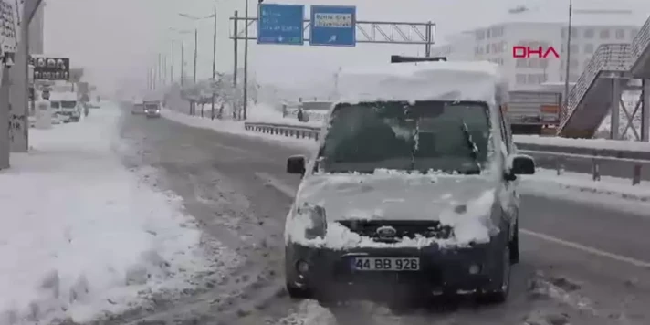 Bitlis'te Kar Yağışı