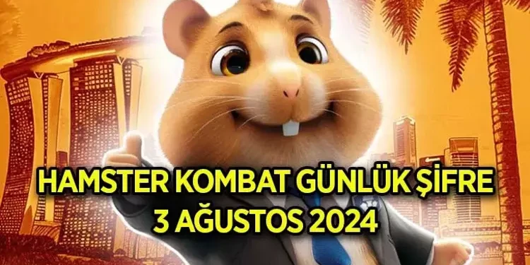 Hamster Kombat'in günlük şifresi 3 Ağustos için şu şekilde olabilir: Bu günün Hamster Kombat kodu