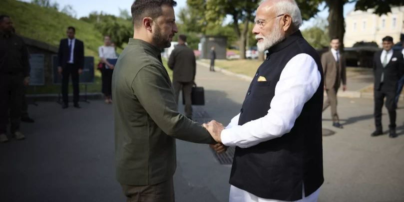 Hindistan Başbakanı Narendra Modi, Ukrayna'daki barış sürecine destek verme amacıyla bir yardım teklifinde bulundu.