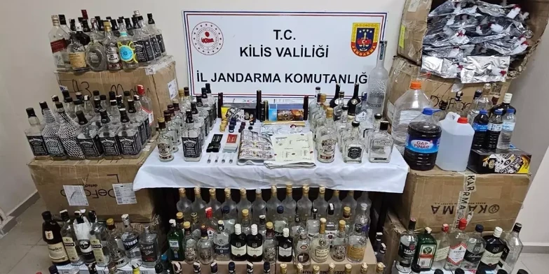 Kilis'te Kaçak İçki