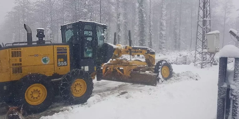 Ordu'da Kar Sebebiyle