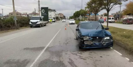 Samsun'da Trafik Kazası